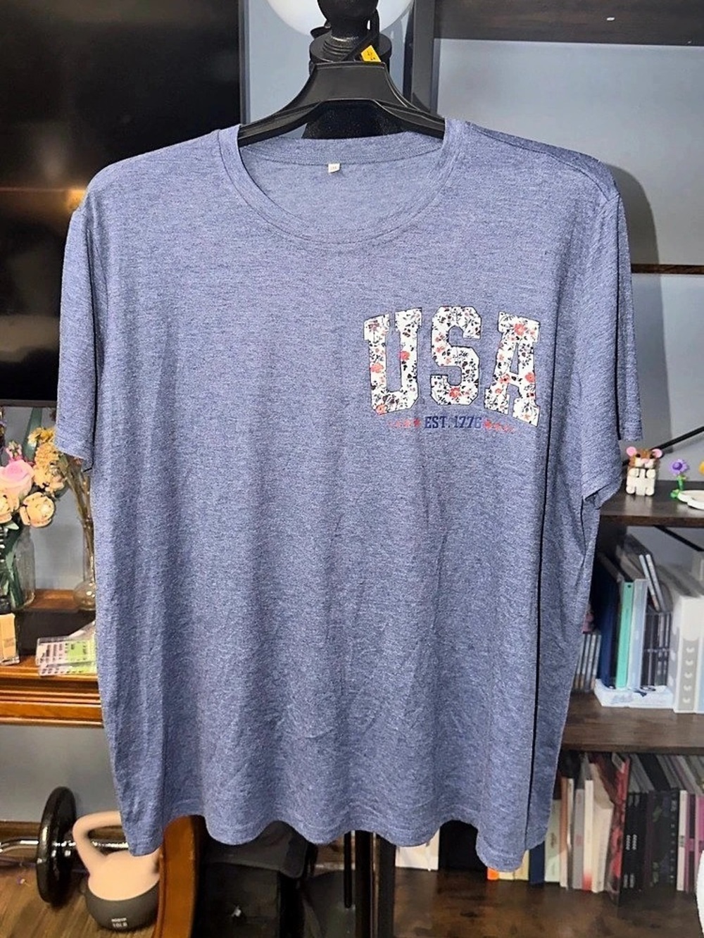 Floral Graphic Short Sleeve Tee Size 3XL/ NWOT